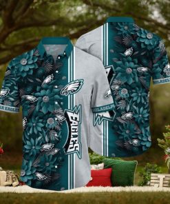 NFL Philadelphia Eagles Hawaii Shirt Flower Tropical Vibes In Shirts