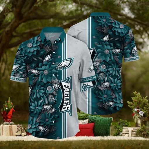 NFL Philadelphia Eagles Hawaii Shirt Flower Tropical Vibes In Shirts