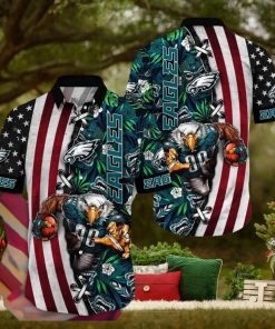 NFL Philadelphia Eagles Hawaii Shirt Mascot Aloha Summer Shirt