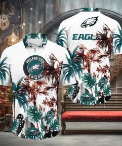 NFL Philadelphia Eagles Hawaii Shirt Palm Tree Aloha Shirt For Fans