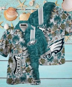 NFL Philadelphia Eagles Hawaiian Shirt Beach Gift For Dad Yl1iS801R
