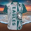 NFL Philadelphia Eagles Hawaiian Shirt King Of Football Beach Gift For Him