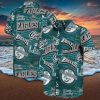 Buffalo Bills Hawaiian Shirt Scallops Coral Fish Buffalo Bills Gift