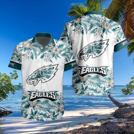 NFL Philadelphia Eagles Hawaiian Shirt Special Floral Tropical Team Spirit