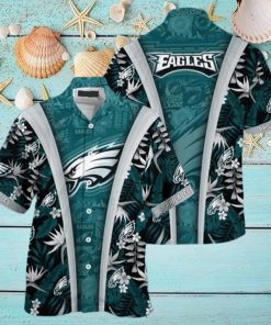 NFL Philadelphia Eagles Hawaiian Shirt Summer Beach Gift