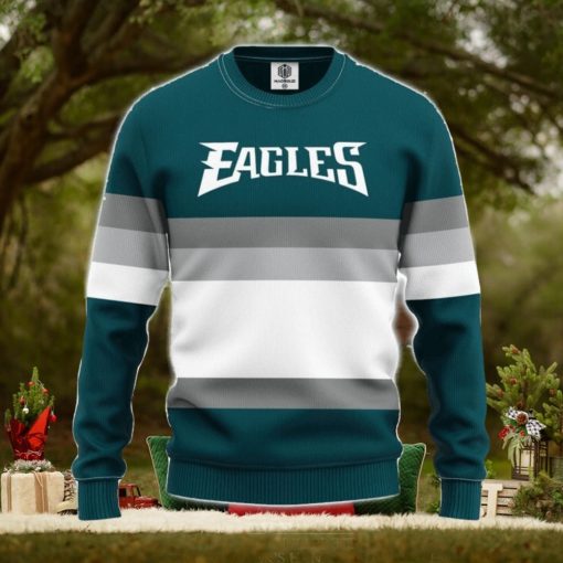 NFL Philadelphia Eagles Limited Edition All Over Print 3D Sweater Winter Gift