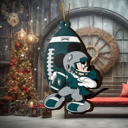 NFL Philadelphia Eagles Mickey Mouse Christmas Ornament