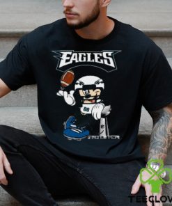 NFL Philadelphia Eagles Mickey Mouse Disney Super Bowl Football T Shirt