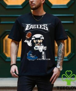 NFL Philadelphia Eagles Mickey Mouse Disney Super Bowl Football T Shirt