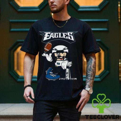 NFL Philadelphia Eagles Mickey Mouse Disney Super Bowl Football T Shirt