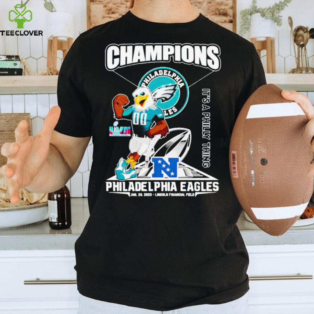 Philadelphia Eagles Junk Food Slogan 2-Hit T-Shirt - Black