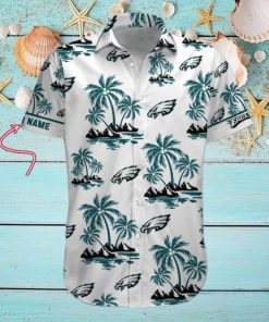 NFL Philadelphia Eagles Palm Tree Tropical Summer Hawaiian Shirt 1 NFL Philadelphia Eagles Palm Tree Tropical Summer Hawaiian Shirt