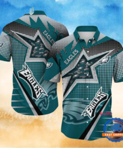 NFL Philadelphia Eagles Special Football Team Star Hawaiian Shirts
