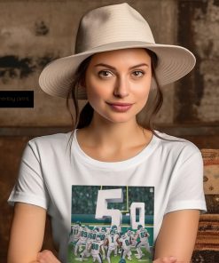 NFL Philadelphia Eagles The Brotherly Shove Is Undefeated Unisex T shirt