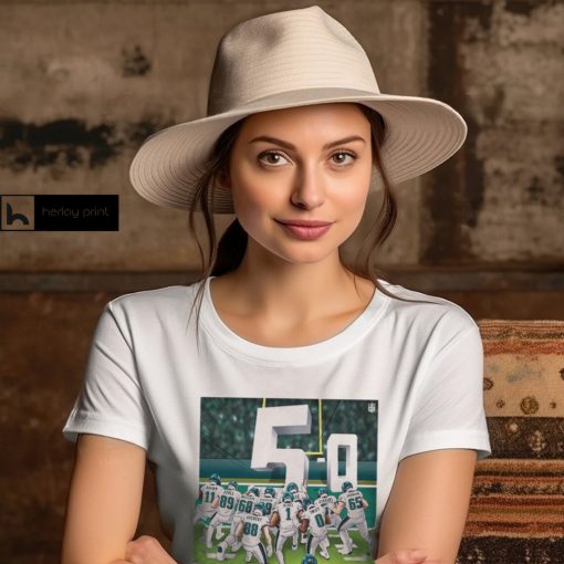 NFL Philadelphia Eagles The Brotherly Shove Is Undefeated Unisex T shirt