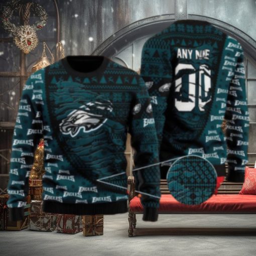 NFL Philadelphia Eagles Ugly Christmas Sweater AOP Knitwear