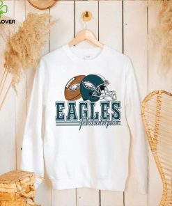 NFL Philadelphia Eagles football helmet logo vintage shirt