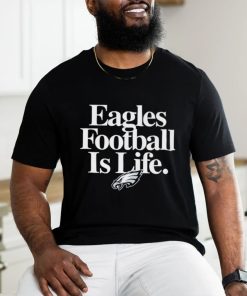 NFL Philadelphia Eagles football is life logo 2024 hoodie, sweater, longsleeve, shirt v-neck, t-shirt