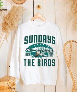 NFL Philadelphia Eagles football sundays are for the birds logo shirt