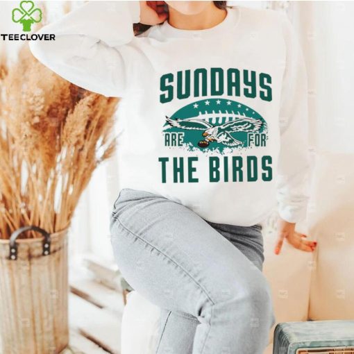 NFL Philadelphia Eagles football sundays are for the birds logo hoodie, sweater, longsleeve, shirt v-neck, t-shirt