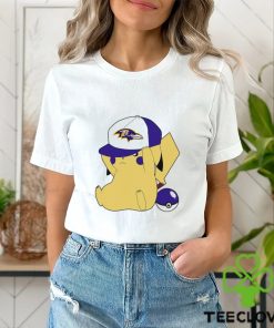 NFL Pikachu Baltimore Ravens shirt