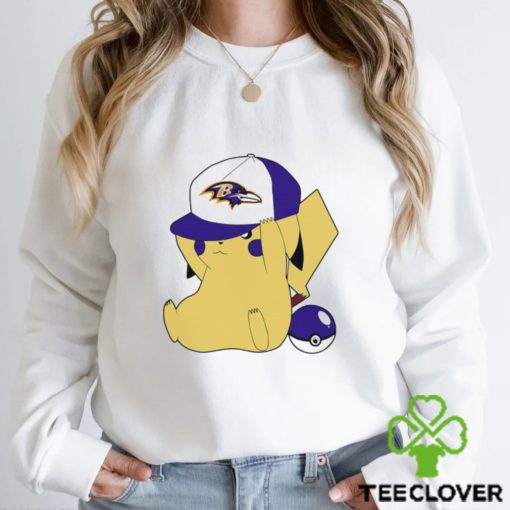 NFL Pikachu Baltimore Ravens hoodie, sweater, longsleeve, shirt v-neck, t-shirt