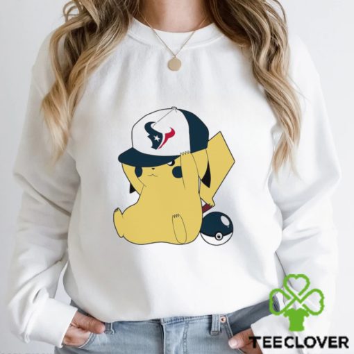 NFL Pikachu Houston Texans hoodie, sweater, longsleeve, shirt v-neck, t-shirt