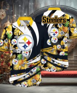 NFL Pittsburgh Steelers Hawaii Shirt Flower Classic Hawaiian Prints