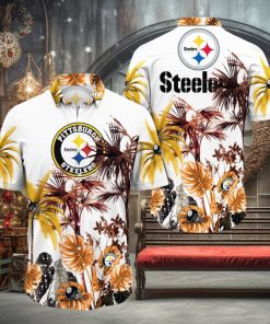 NFL Pittsburgh Steelers Hawaii Shirt Palm Tree Aloha Shirt For Fans