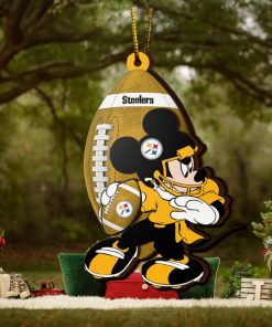 NFL Pittsburgh Steelers Mickey Mouse Christmas Ornament