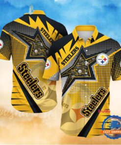 NFL Pittsburgh Steelers Special Football Team Star Hawaiian Shirts