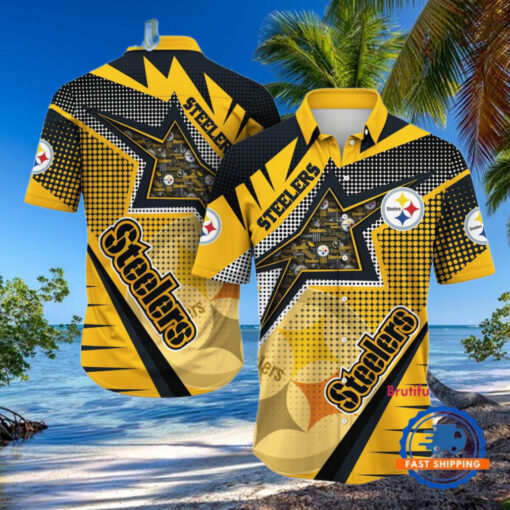 NFL Pittsburgh Steelers Special Football Team Star Hawaiian Shirts