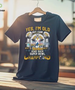 NFL Pittsburgh Steelers T Shirt Back To Back Super Bowl Champions