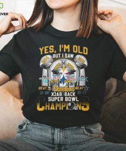 NFL Pittsburgh Steelers T Shirt Back To Back Super Bowl Champions