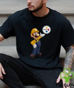 NFL Pittsburgh Steelers T Shirt Print Mario Nfl Tshirt Mario For Fans