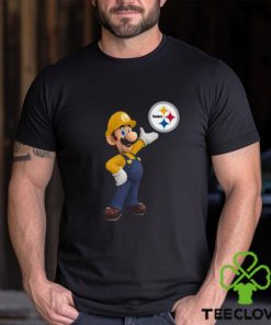 NFL Pittsburgh Steelers T Shirt Print Mario Nfl Tshirt Mario For Fans