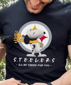 NFL Pittsburgh Steelers T Shirt Snoopy I’ll Be There For You