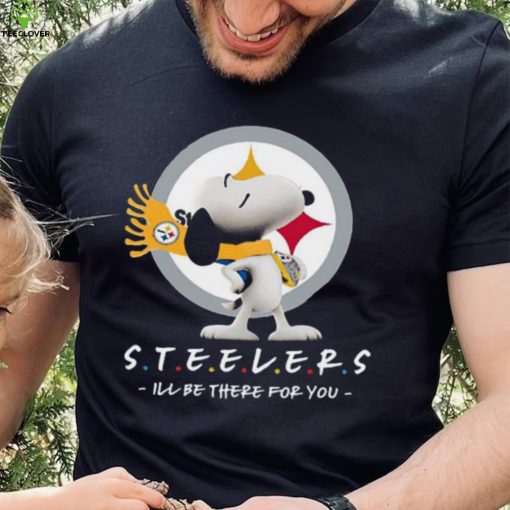 NFL Pittsburgh Steelers T Shirt Snoopy I’ll Be There For You