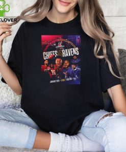 NFL Playoffs AFC Championship 2024 Chiefs Vs Ravens Matchup January 28th Unisex T Shirt