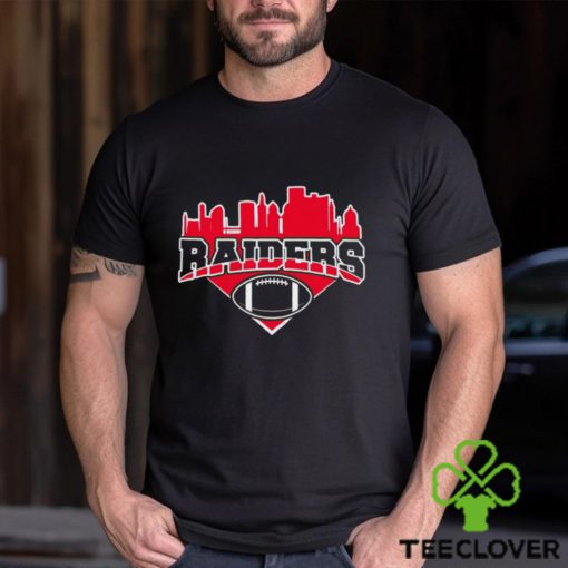 NFL Raiders Football Skyline Football Team shirt