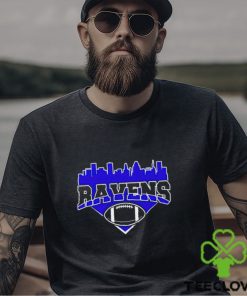 NFL Ravens Football Skyline Football Team shirt