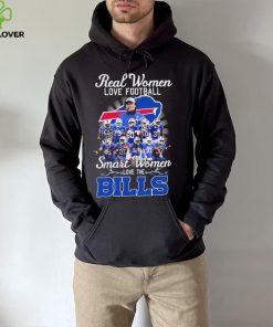 NFL Real Women Love Football Smart Women Love The Bills Signatures Shirt