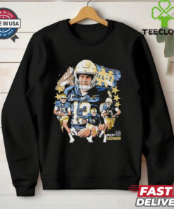 NFL Riley Leonard Notre Dame Fighting Irish Football graphic shirt
