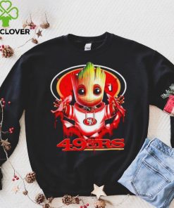 NFL San Francisco 49ers Baby Groot hoodie, sweater, longsleeve, shirt v-neck, t-shirt