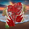 NFL San Francisco 49ers Graphic American Flag Trending Hawaiian Shirt 2024