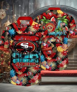 NFL San Francisco 49ers Hawaii Shirt Flower Relaxed Island Wear