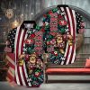 Christmas Santa Claus Riding Red Truck Hawaiian Shirt