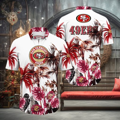 NFL San Francisco 49ers Hawaii Shirt Palm Tree Aloha Shirt For Fans