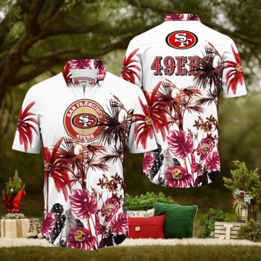 NFL San Francisco 49ers Hawaii Shirt Palm Tree Aloha Shirt For Fans