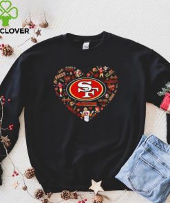 NFL San Francisco 49ers Heart I Love San Francisco 49ers Football hoodie, sweater, longsleeve, shirt v-neck, t-shirt